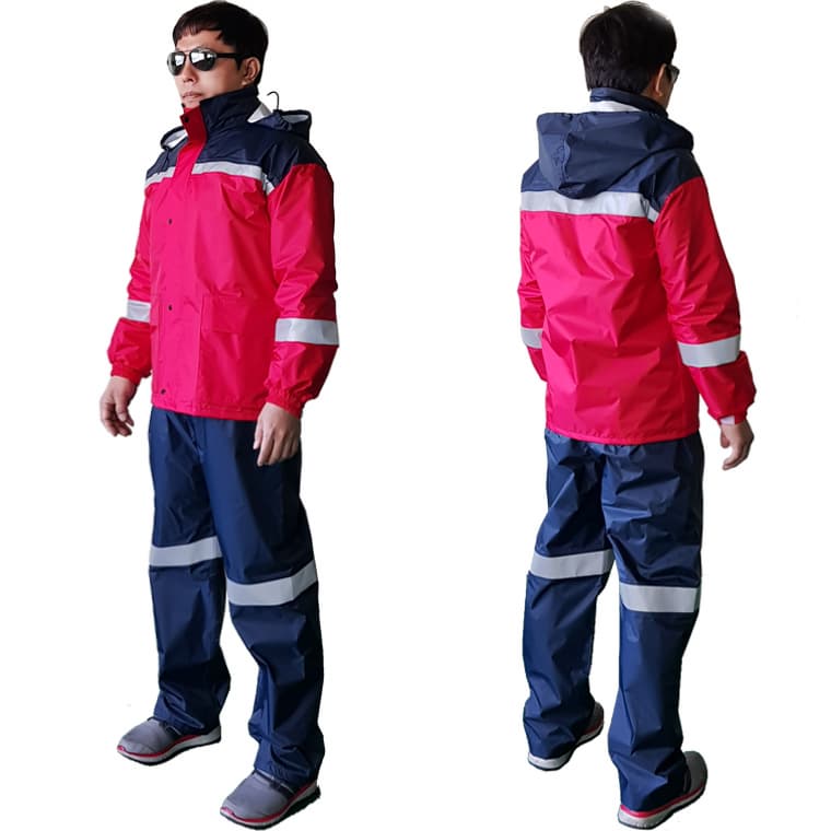Raincoat _ rain wear designed for safety working _ DH_E350